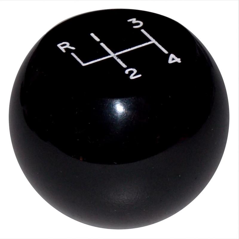 Flat Top 4 Speed Black handle cane