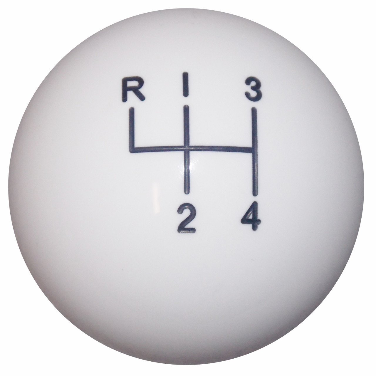 White 4 Speed handle cane
