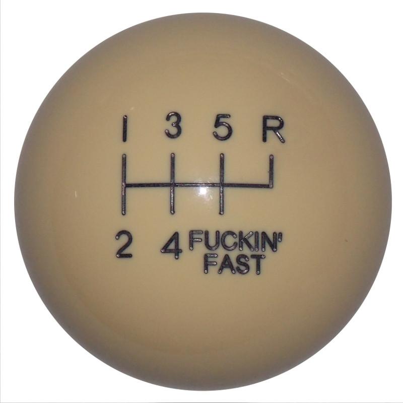 F-in Fast 6 Speed Ivory handle cane