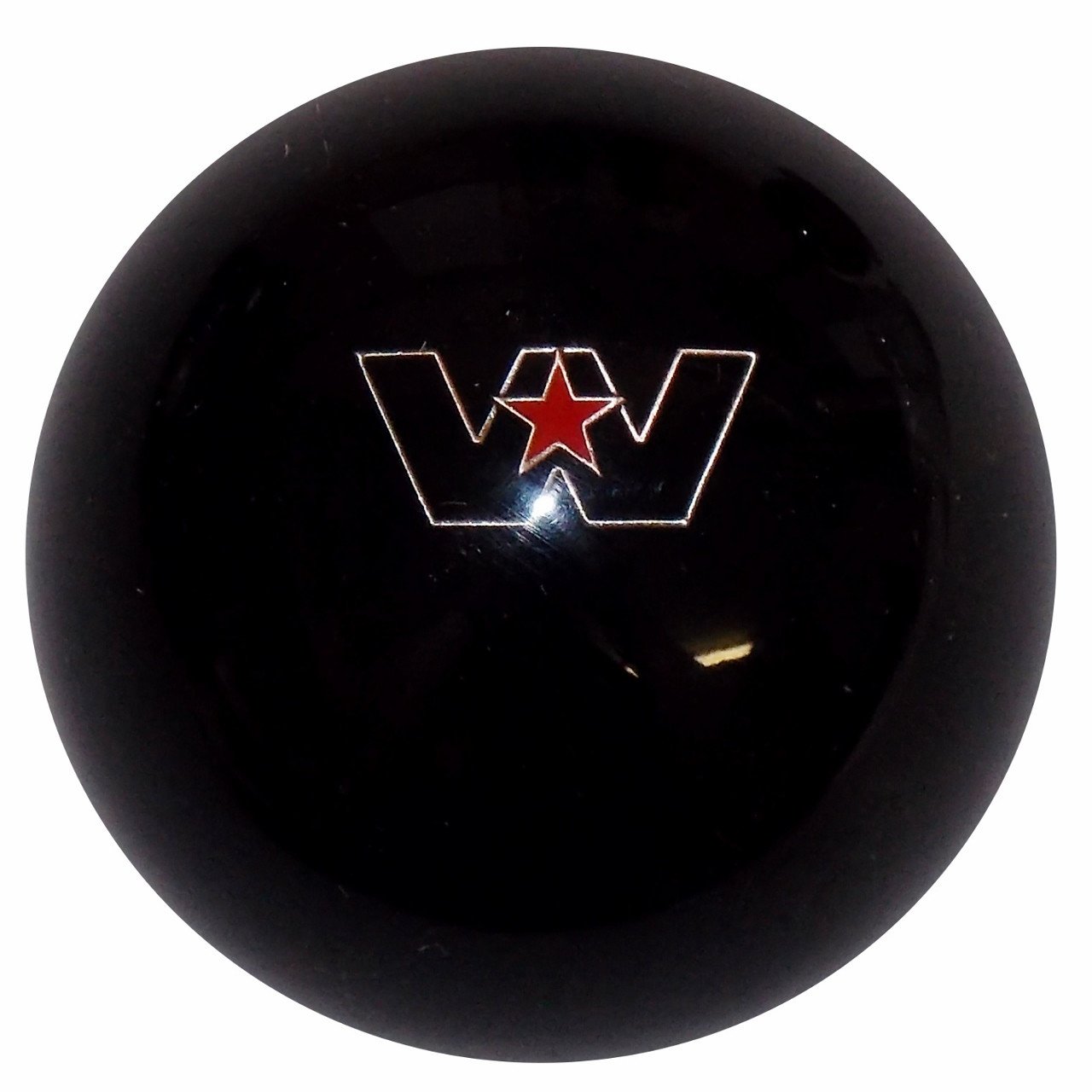 Western Star Logo Black handle cane