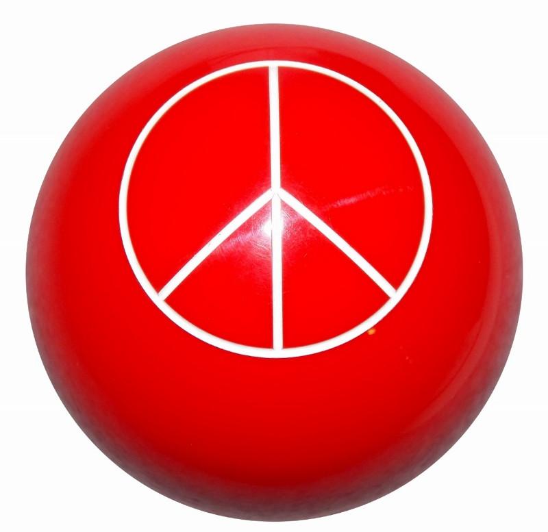 Red Peace handle cane