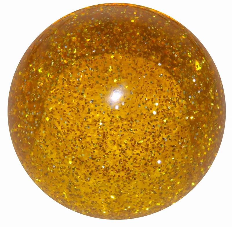 Amber Glitter handle cane