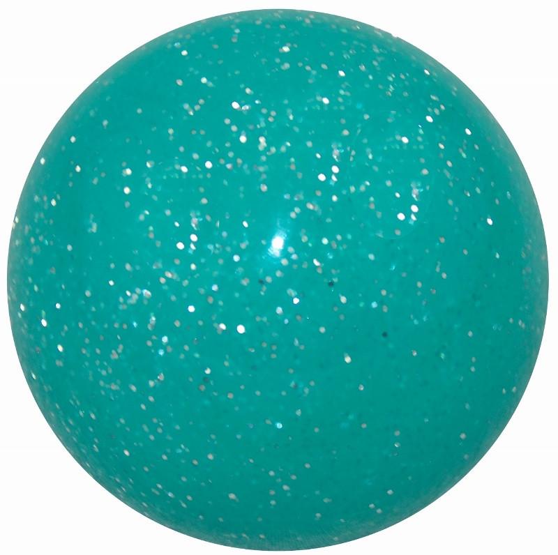 Teal Glitter handle cane