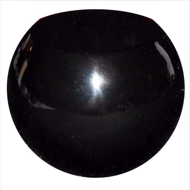 Flat Top Black handle cane