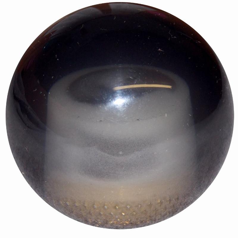 Transparent Black handle cane