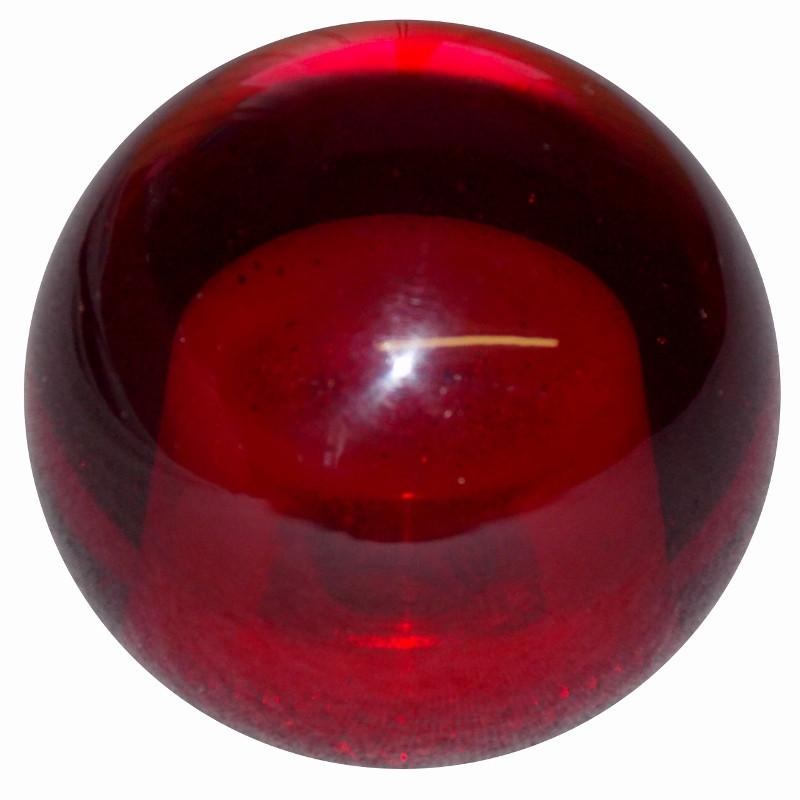 Transparent Red handle cane