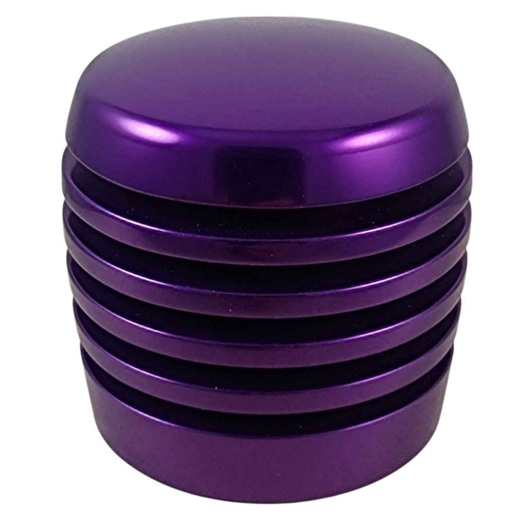 Purple XBR-200 Grooved Cylinder Style Aluminum Handle Cane