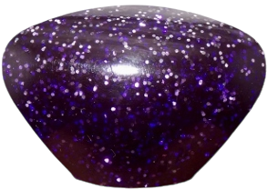 Nostalgic Glitter Purple handle cane