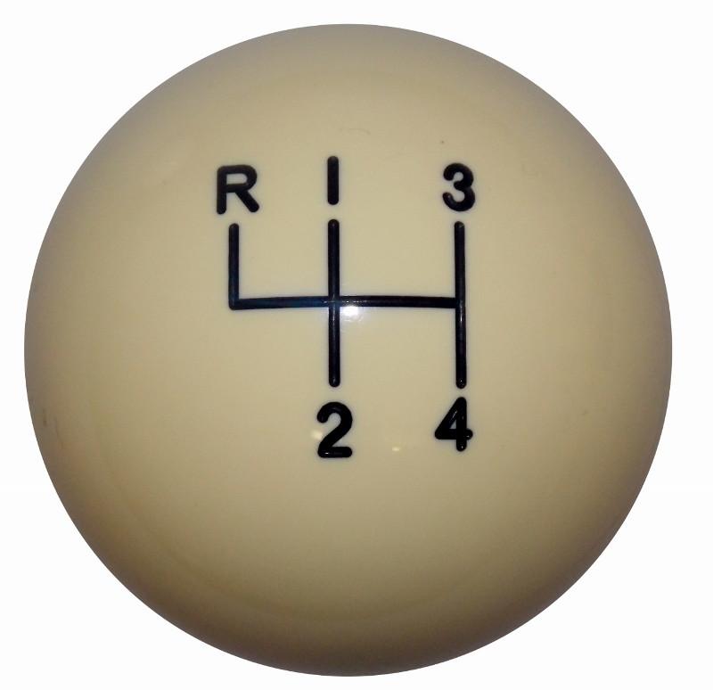 Ivory 4 Speed handle cane