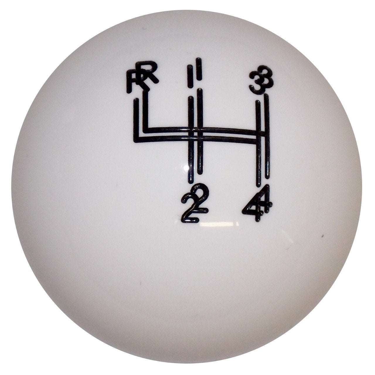 Shaker 4 Speed White Knob