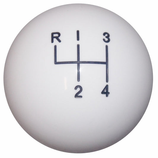White 4 Speed handle cane