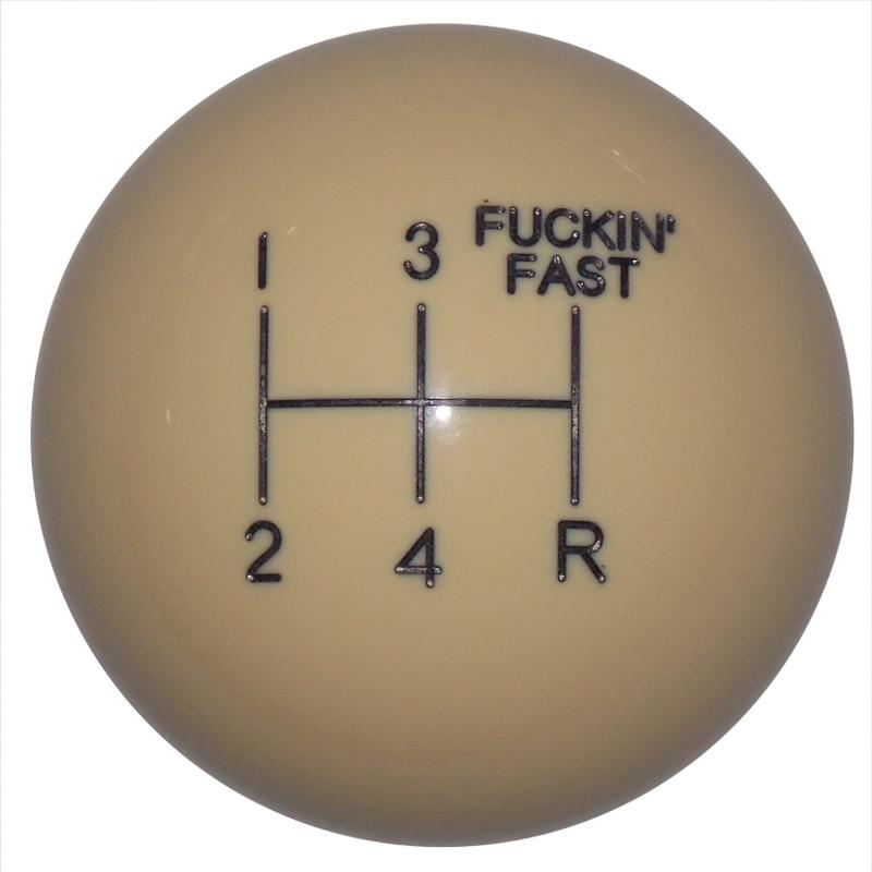 F-in Fast 5 Speed Ivory handle cane