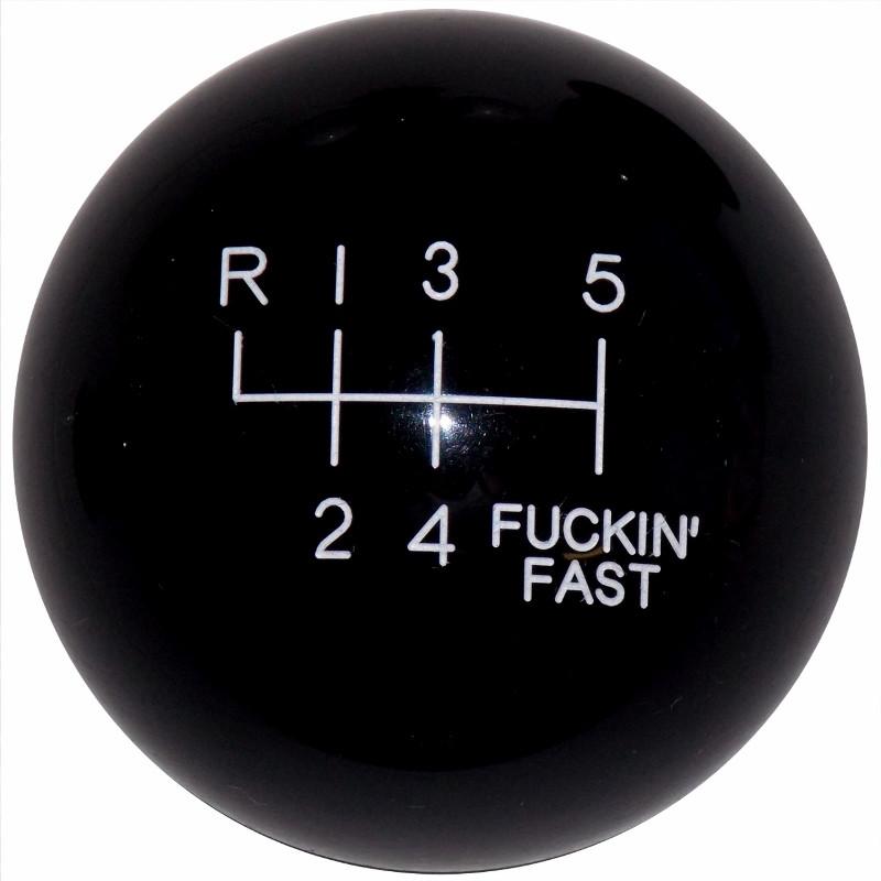 F-in Fast Black New 6 Speed handle cane