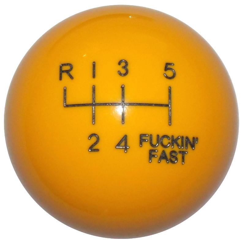 F-in Fast New 6 Speed Yellow handle cane