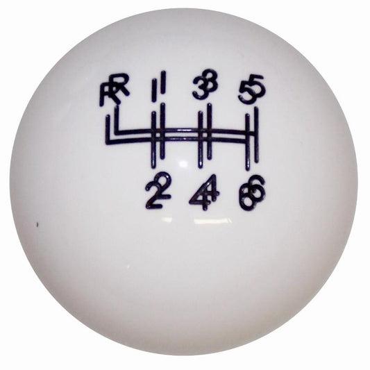 Shaker New 6 Speed White handle cane