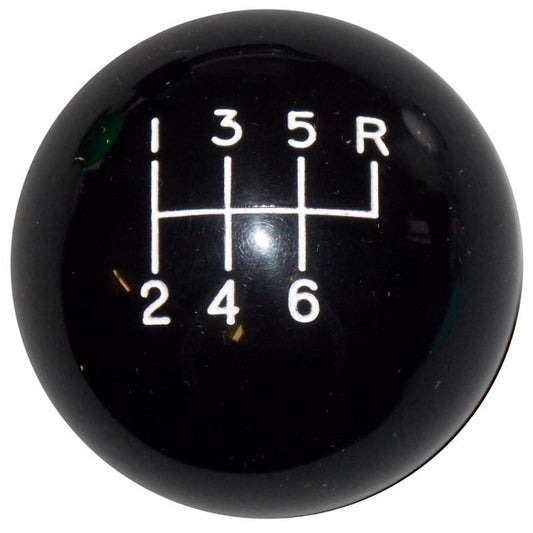Black 6 speed Shift handle cane