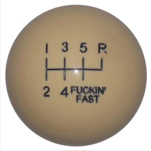 F-in Fast 6 Speed Ivory handle cane