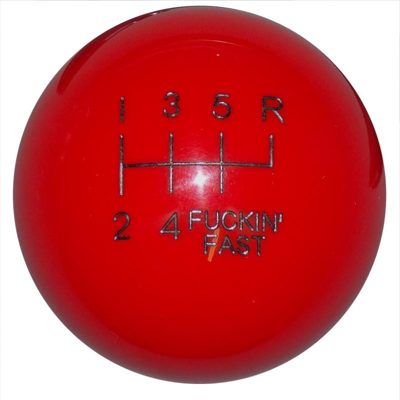 F-in Fast 6 Speed Red handle cane