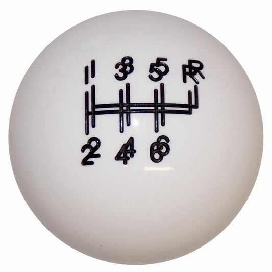 Shaker 6 Speed White handle cane