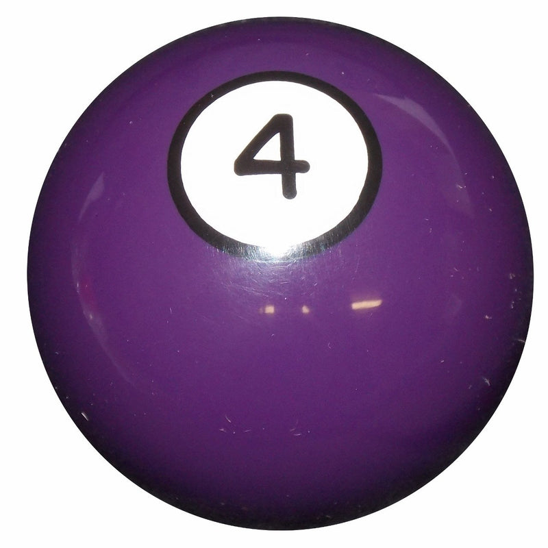 4 Ball Purple Billiard handle cane