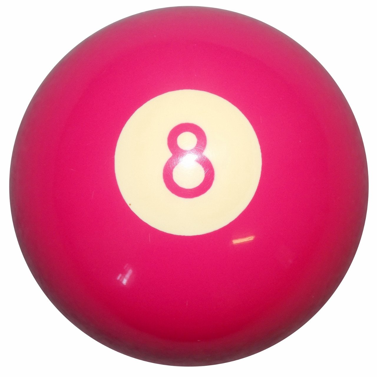 Hot Pink 8 ball handle cane