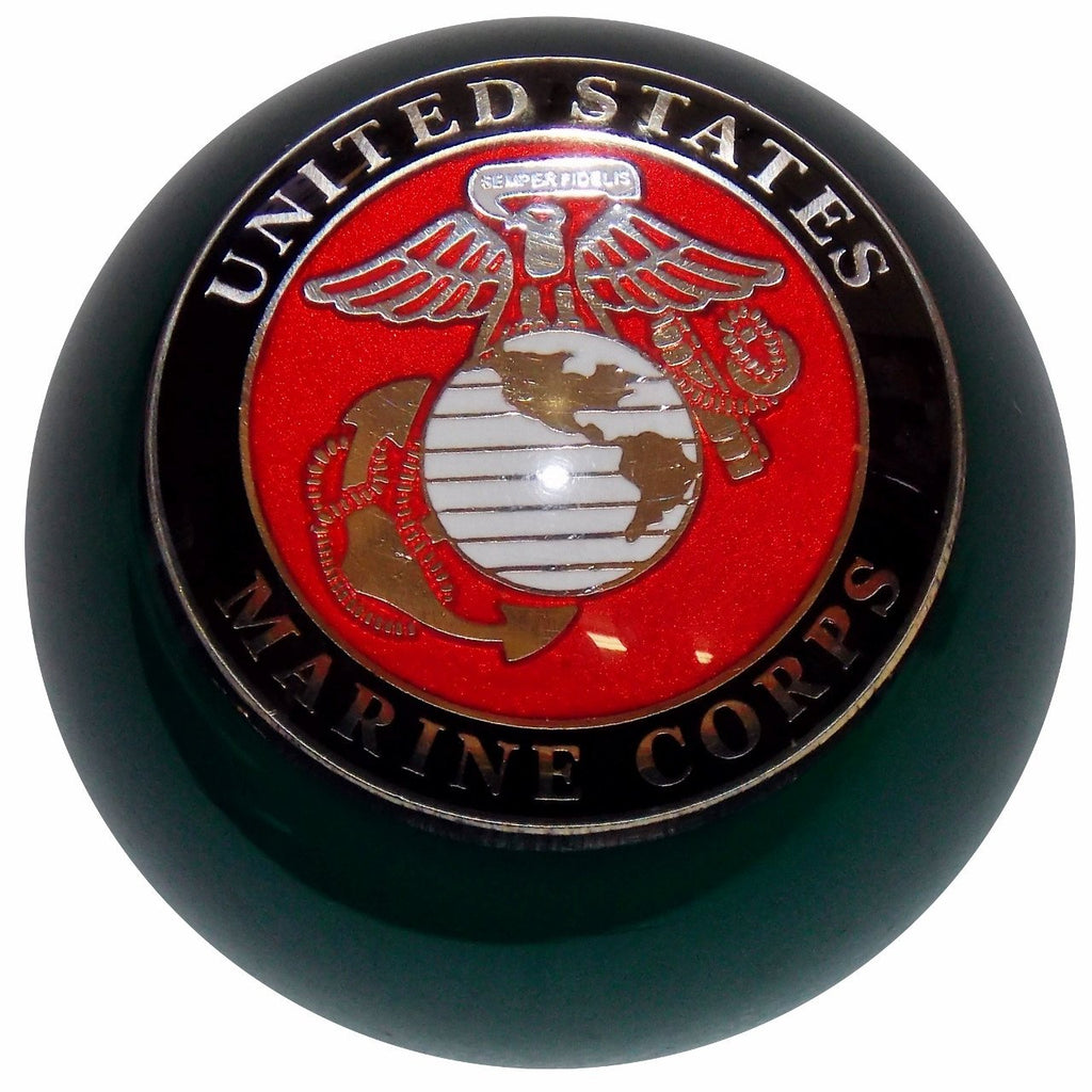Black U.S. Marine Corps handle cane