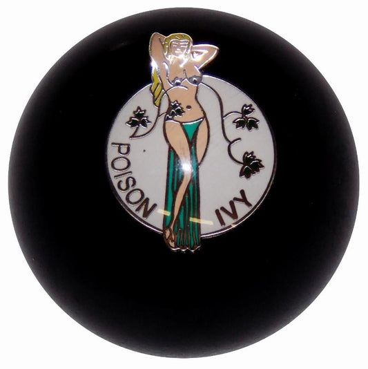 Poison Ivy Black handle cane