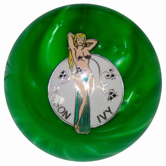 Poison Ivy Neon Pearl Green handle cane