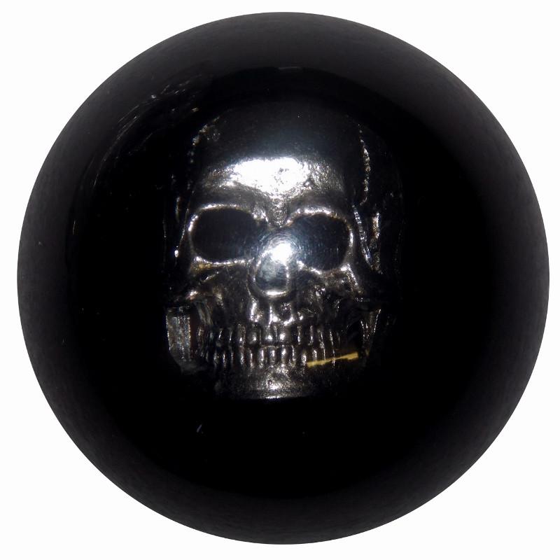 Skull Black handle cane
