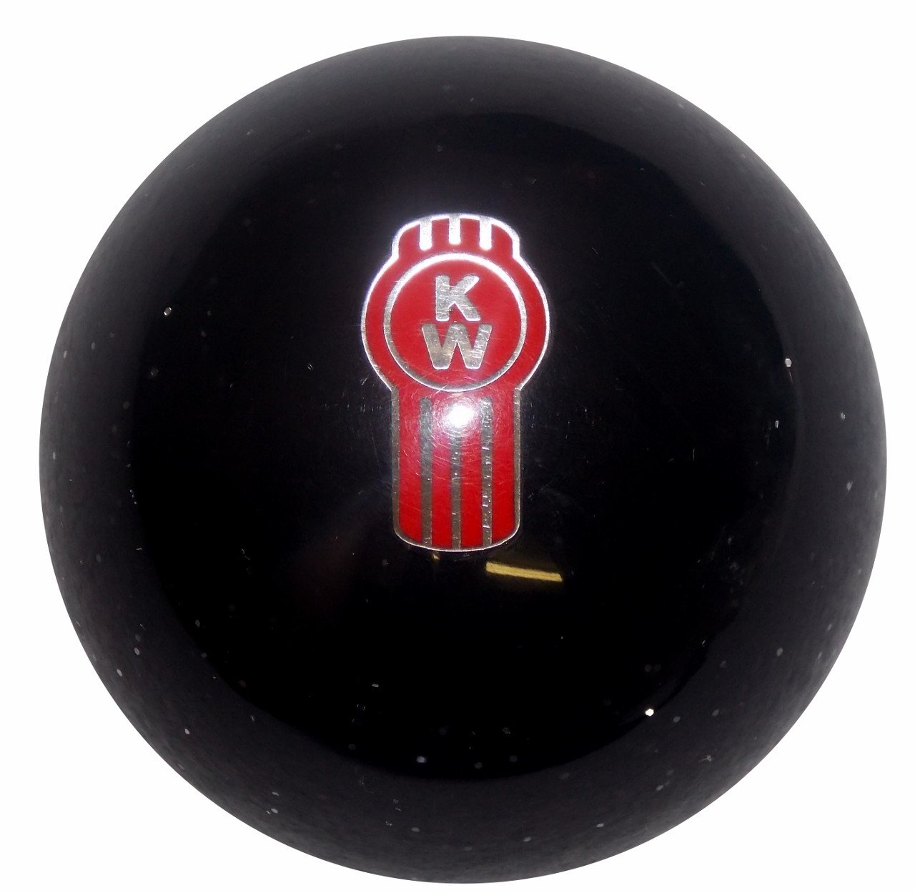 Black Glitter Kenworth handle cane