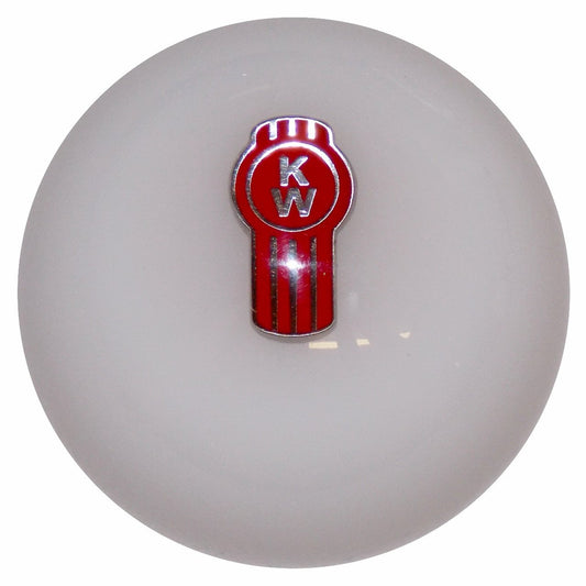 White Kenworth handle cane