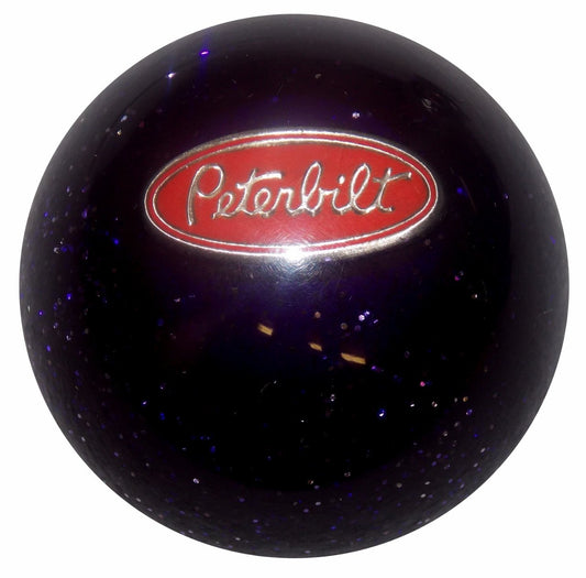 Purple Glitter Peterbilt handle cane