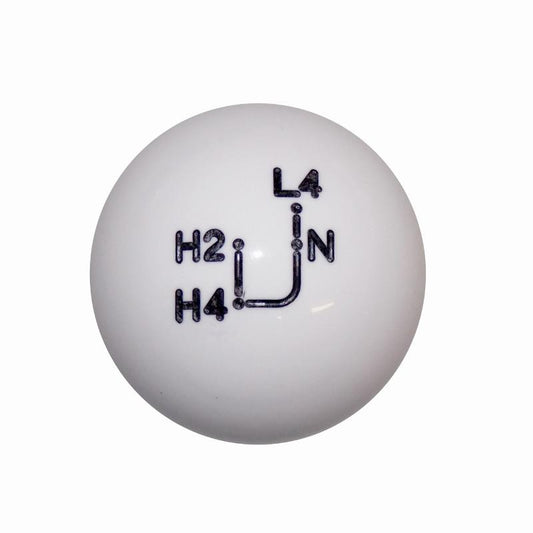 1-7/8" White Toyota 4 wd handle cane