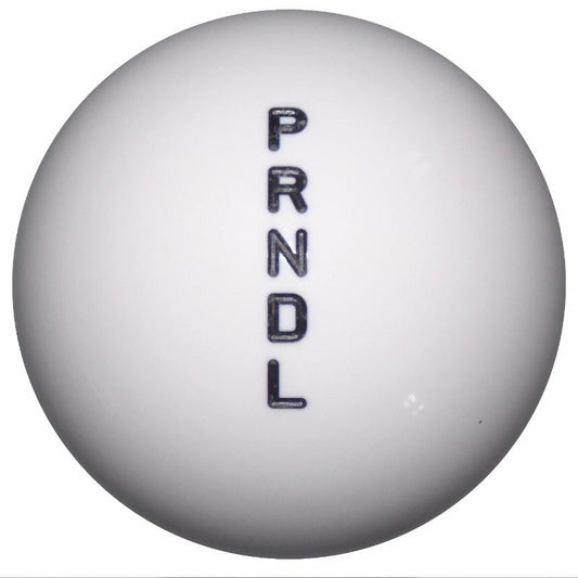 Round White Automatic DL handle cane