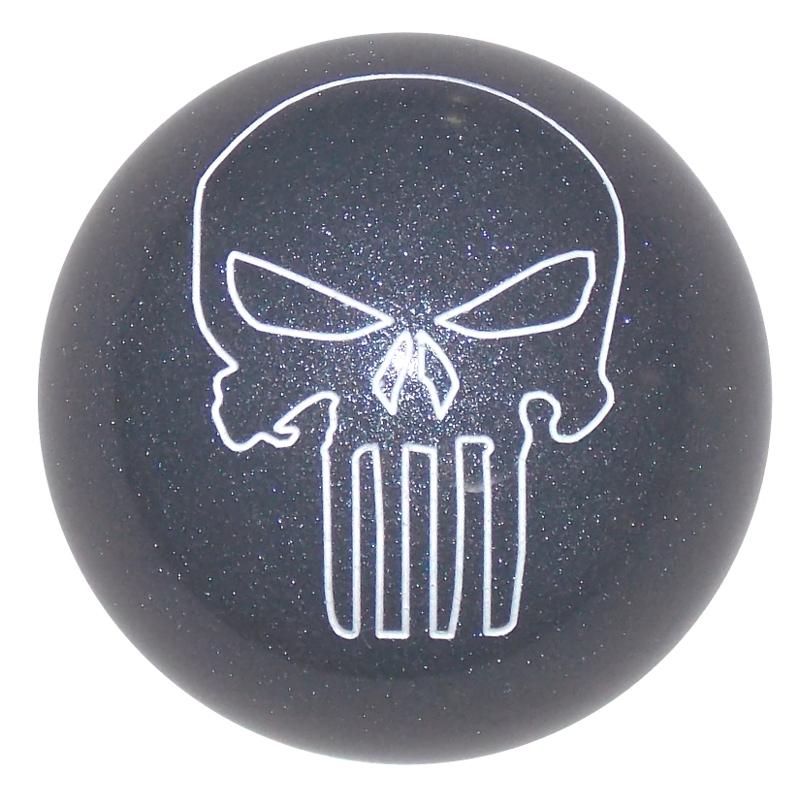 Punisher Skull Carbon Graphite Gloss handle cane