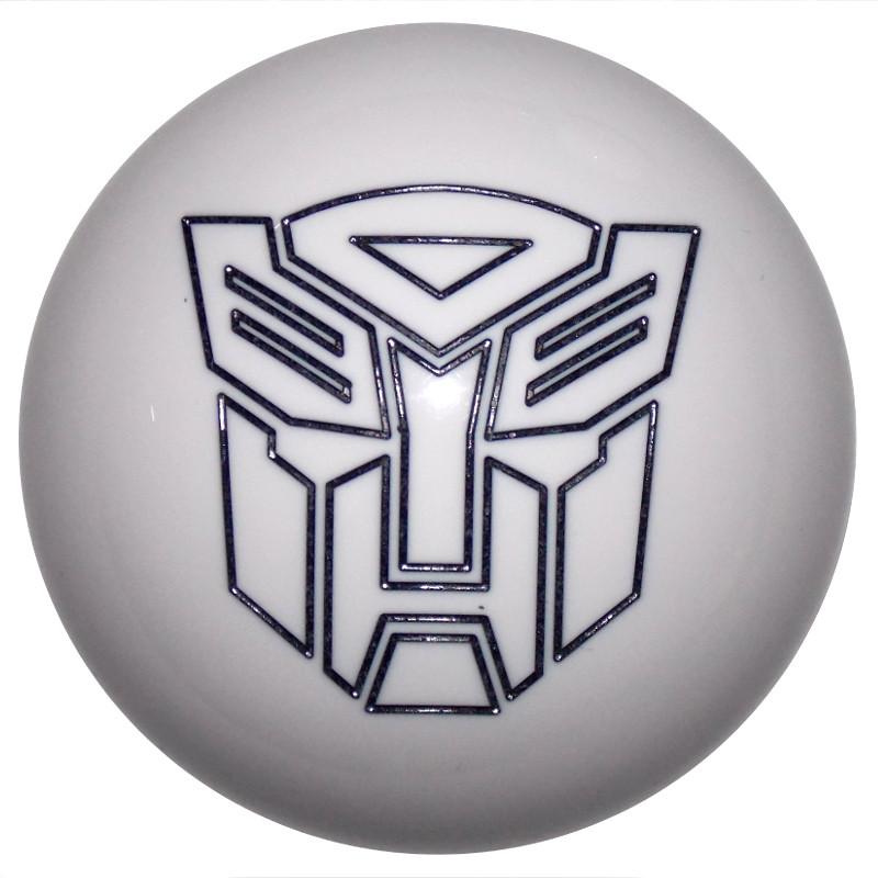White/ Black Autobot handle cane