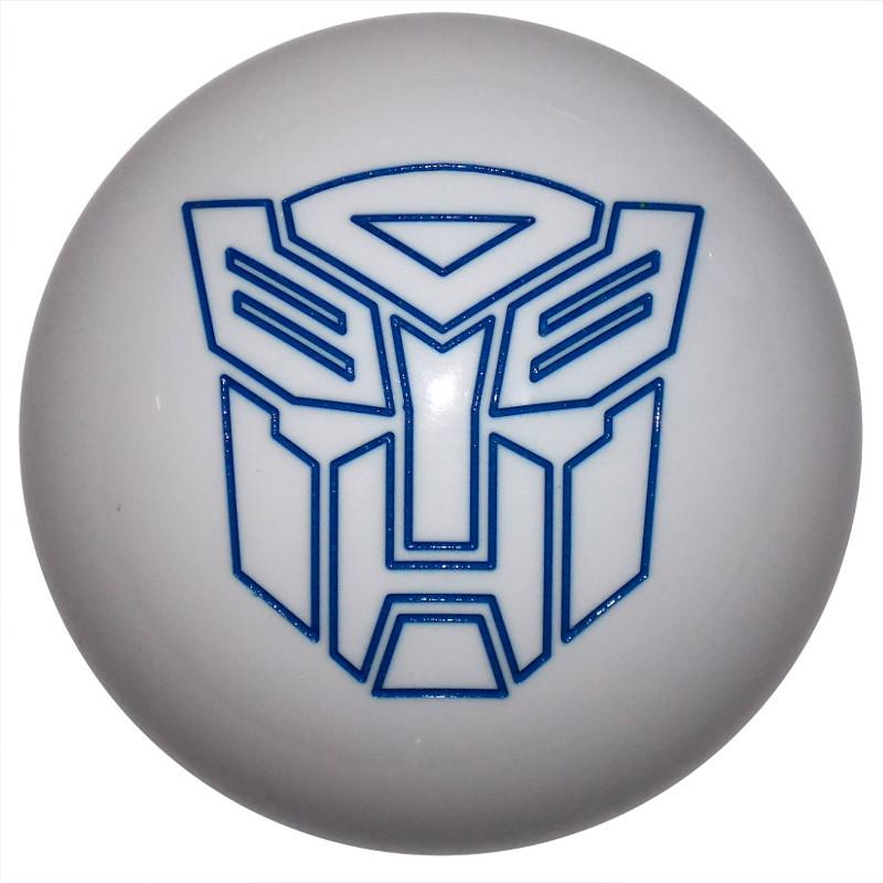 White Autobot handle cane