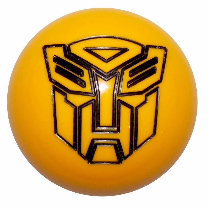 Yellow Autobot handle cane