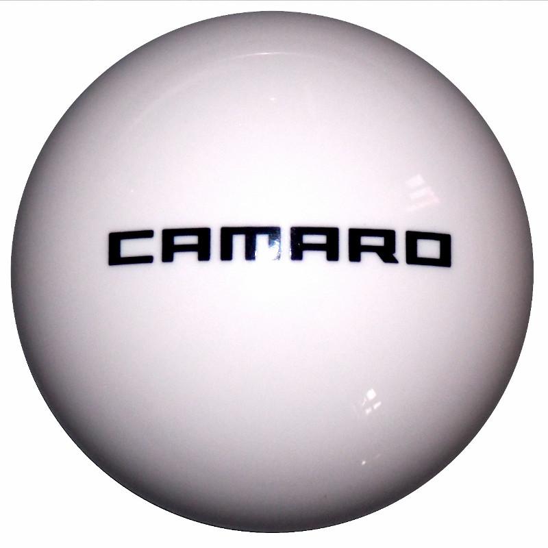 White New Camaro Logo handle cane