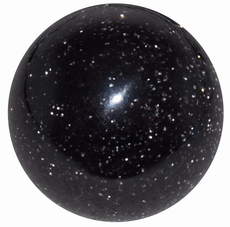 Black Glitter handle cane
