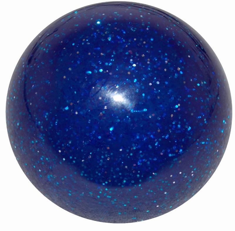 Blue Glitter handle cane