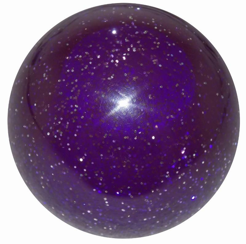 Purple Glitter handle cane