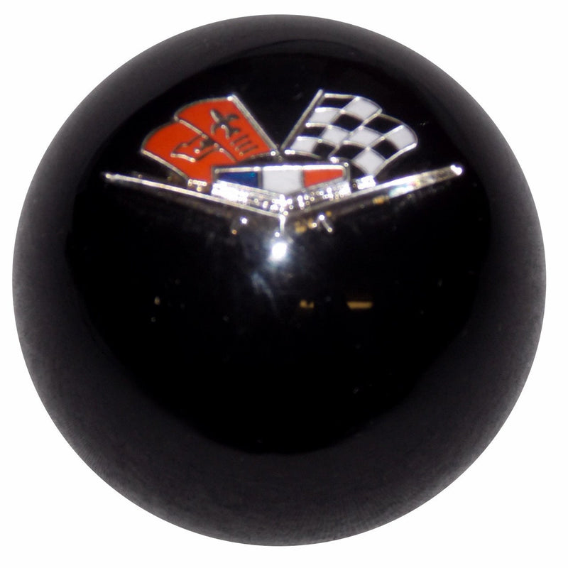 Black Chevy Flags Emblem handle cane