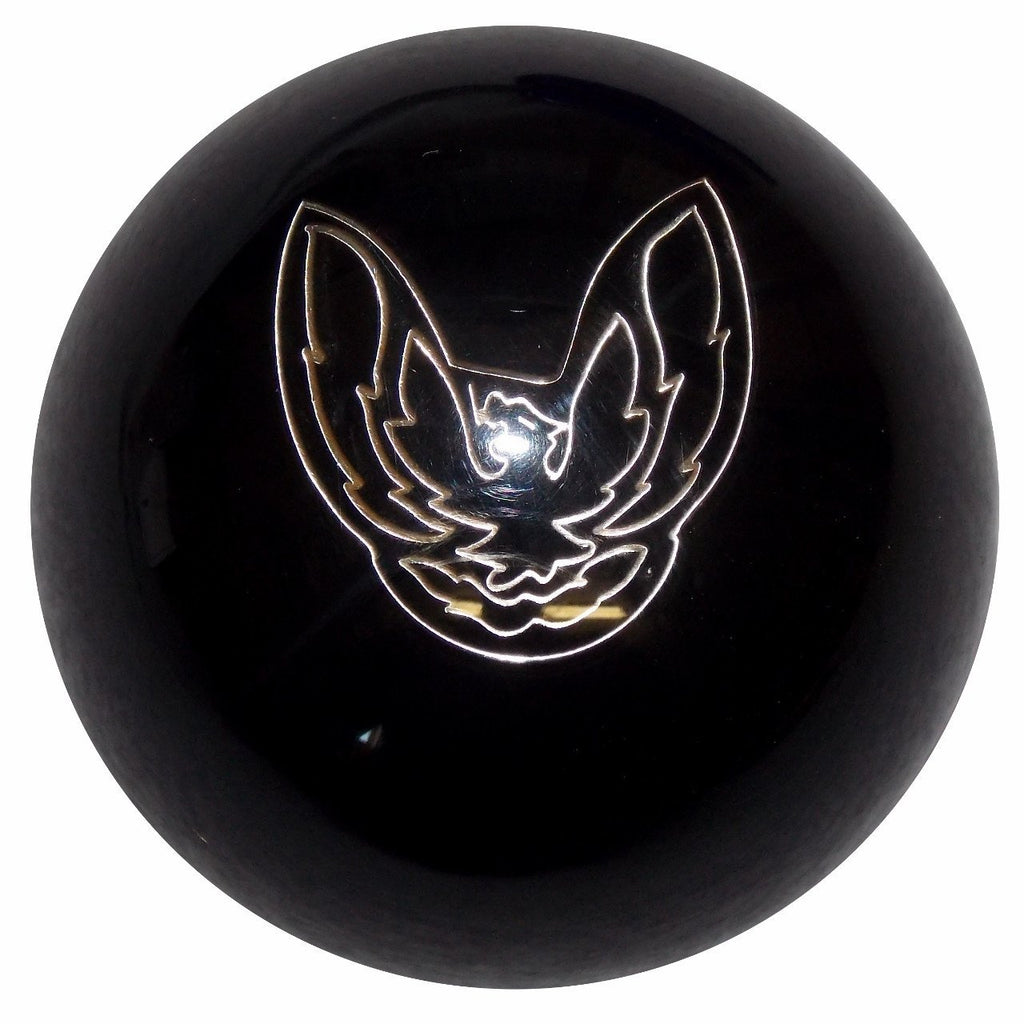 Black Firebird Emblem handle cane