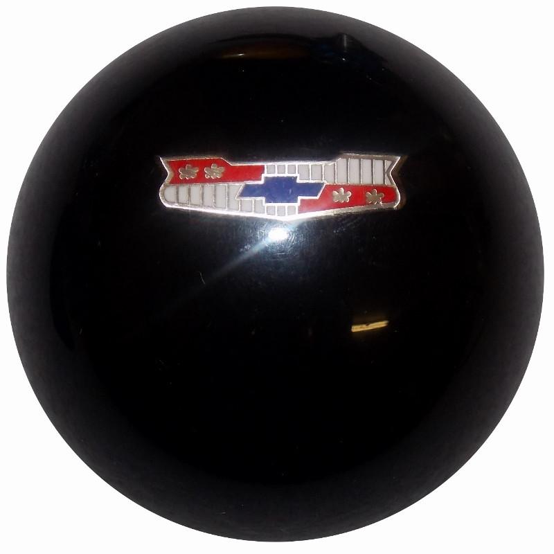 Black Chevy w/ 55-57 Emblem handle cane