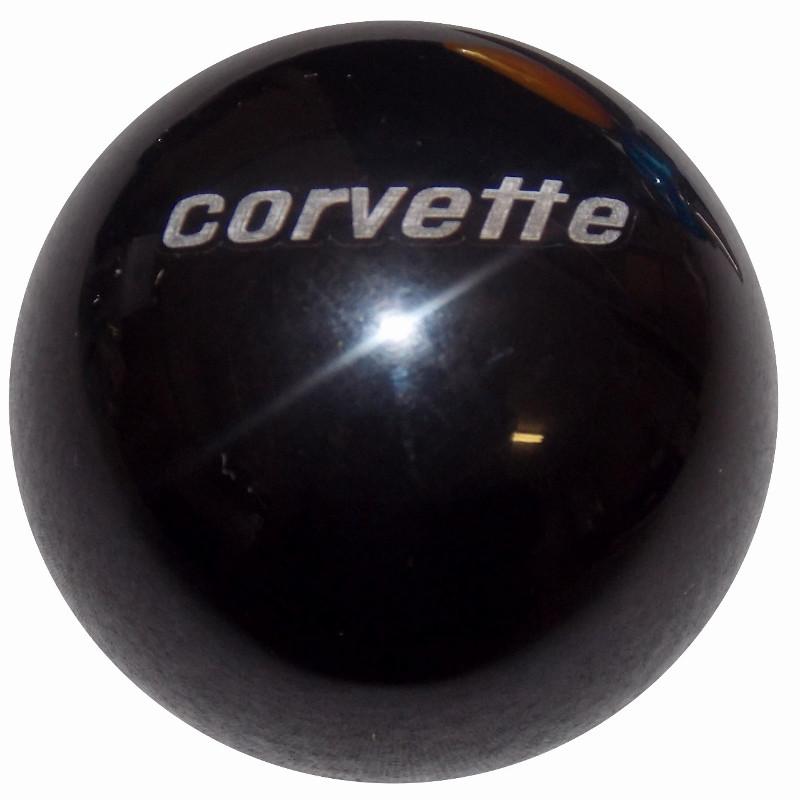 Black C3 Corvette Emblem handle cane