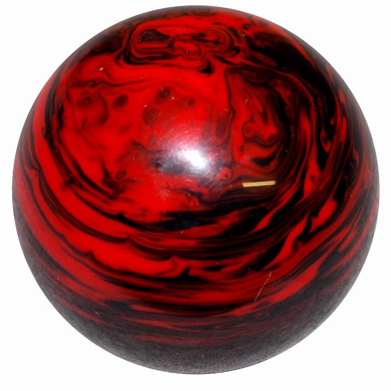 Marbled Black & Red handle cane