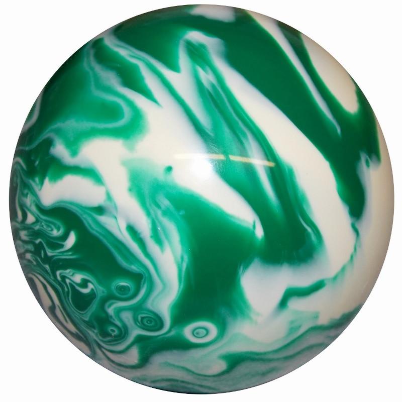 Marbled Green & White handle cane