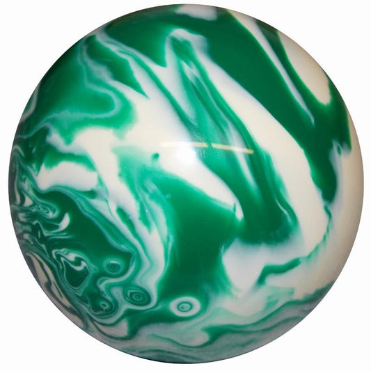 Marbled Green & White handle cane