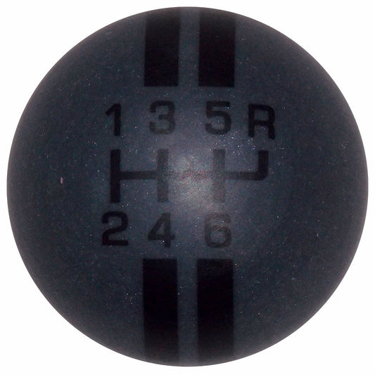 Rally Stripe Carbon Graphite with Black Stripes 6 Speed handle cane